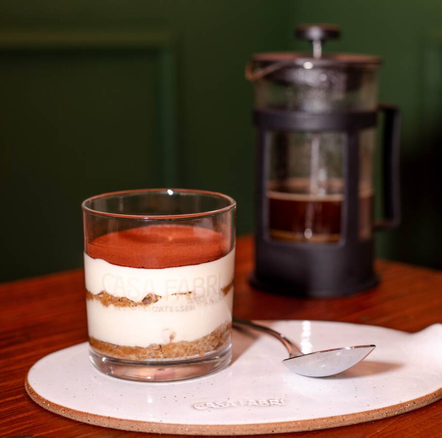 Tiramisu da delicatessen Casa Fabri