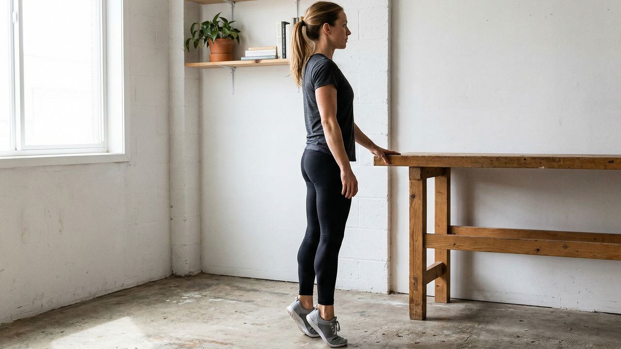 Exercícios regulares fortalecem e estabilizam as panturrilhas.