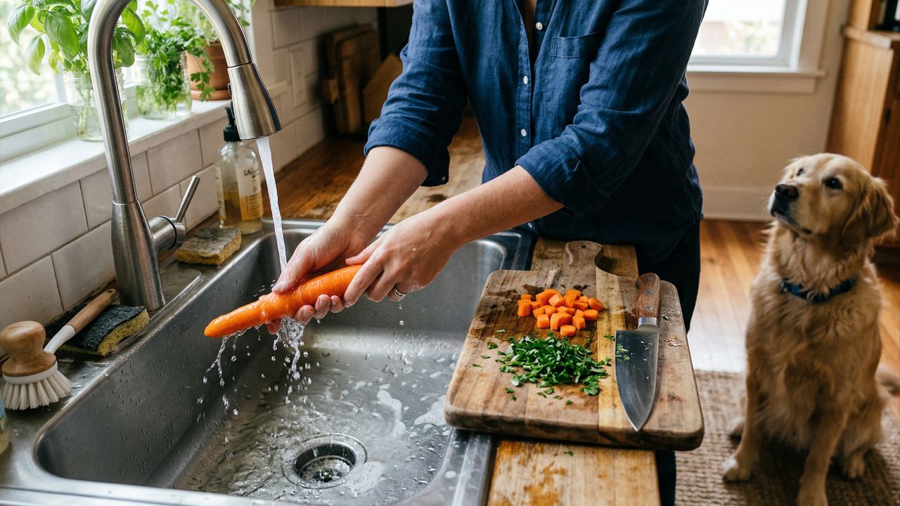 Cenoura segura exige higiene, preparo e supervisão.