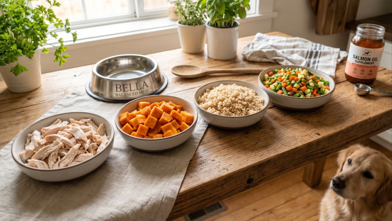 Enriqueça a nutrição do seu pet com alimentos caseiros sazonais sob orientação profissional.