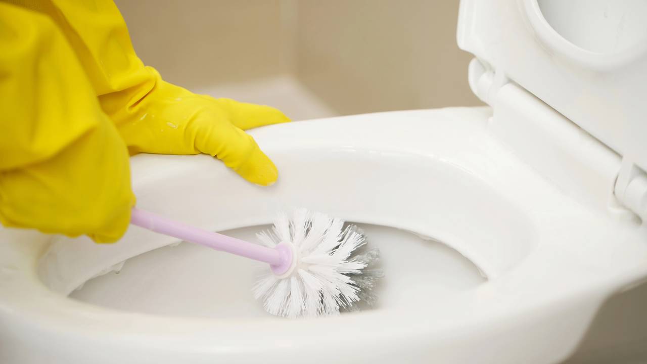 Limpar vaso sanitário com detergente e água quente pode deixar tudo mais limpo e sem cheiro. Saiba como usar esse truque prático.