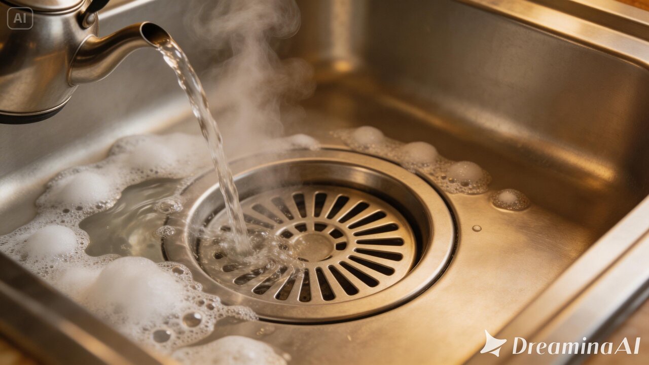 Manutenção de pias e ralos em 2026: veja o passo a passo para higienizar o esgoto da sua cozinha com inteligência e proteger suas conexões de PVC sem esforço.