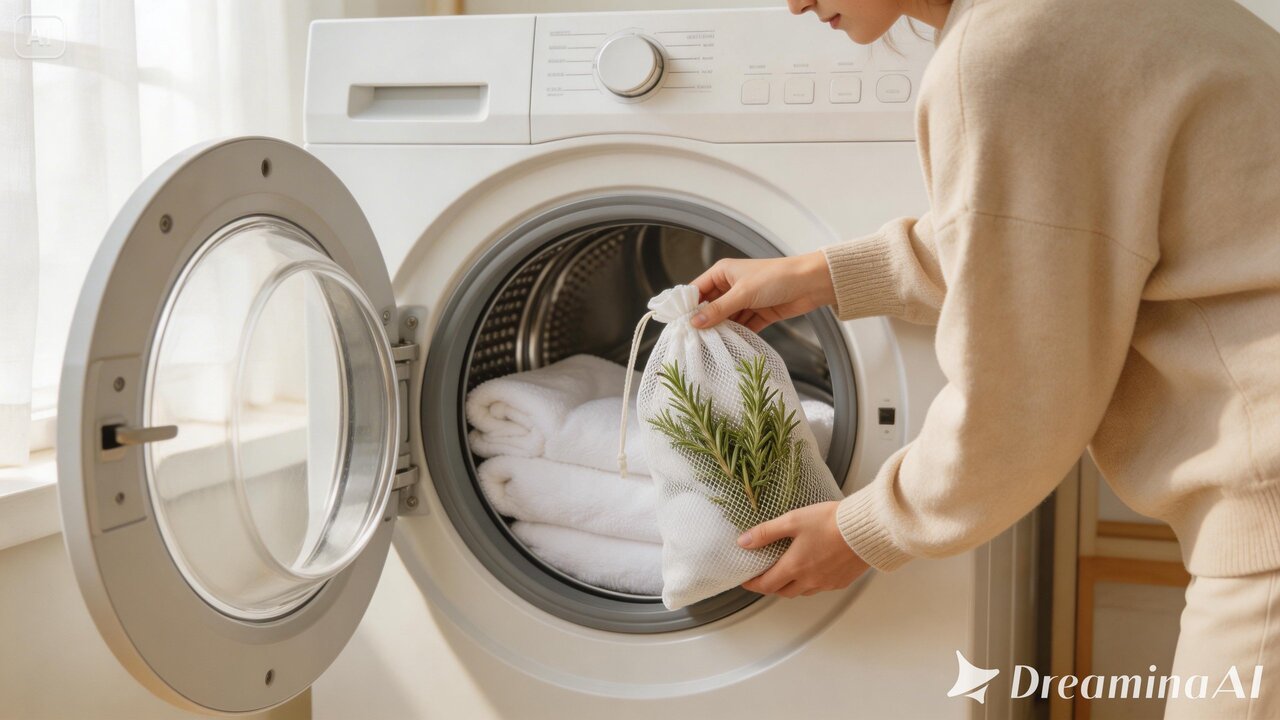 Veja o passo a passo para realizar a infusão aromática na lavadora e relaxar com o perfume do campo.
