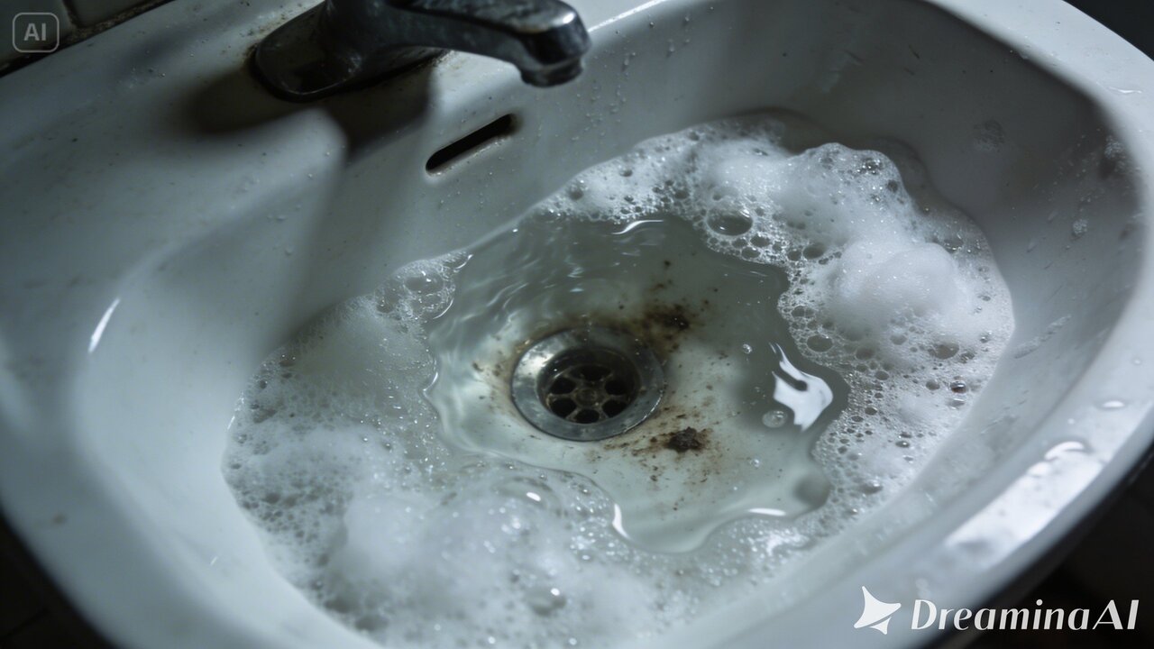 Entenda como o bicarbonato e o vinagre removem o biofilme pegajoso das tubulações com segurança e economia.