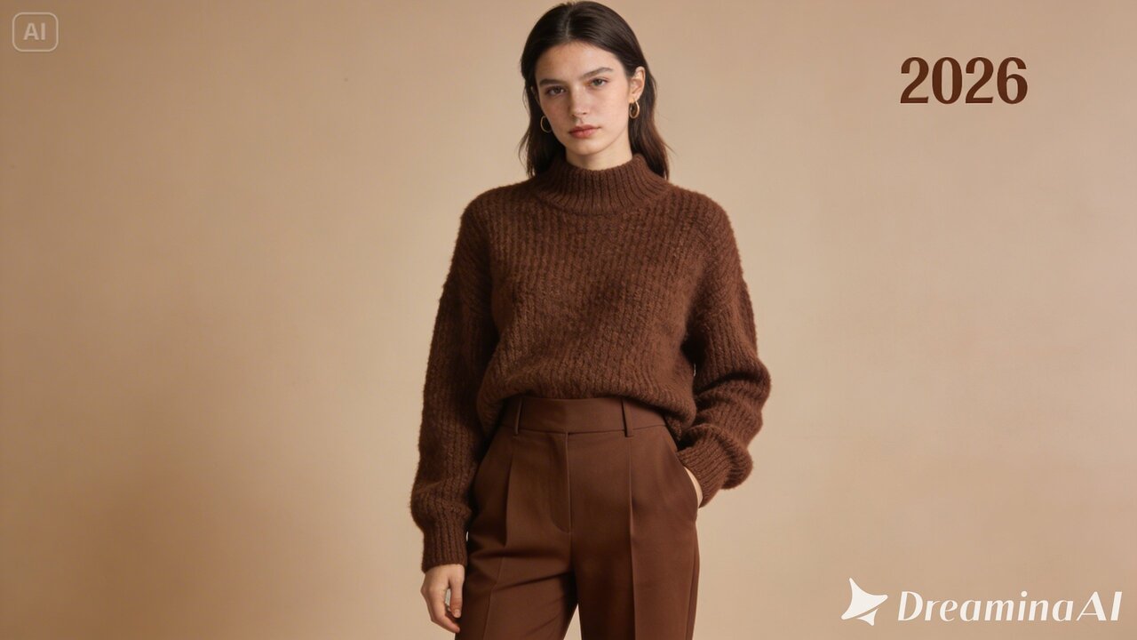 Uma cor, infinitas trocas. Saiba como atualizar suas roupas antigas apenas adicionando o marrom chocolate