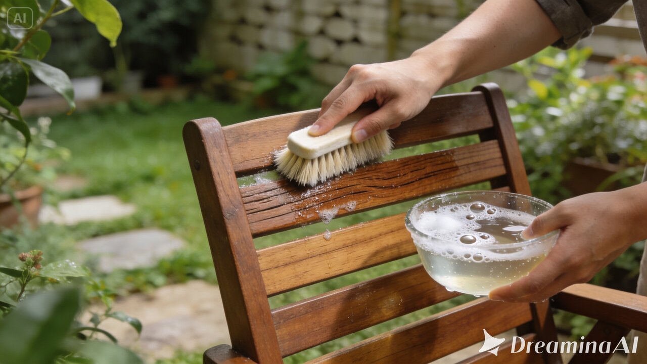 Recuperar móveis de madeira nobre é mais fácil do que parece. Veja como limpar, lixar e proteger para manter o jardim sempre bonito.