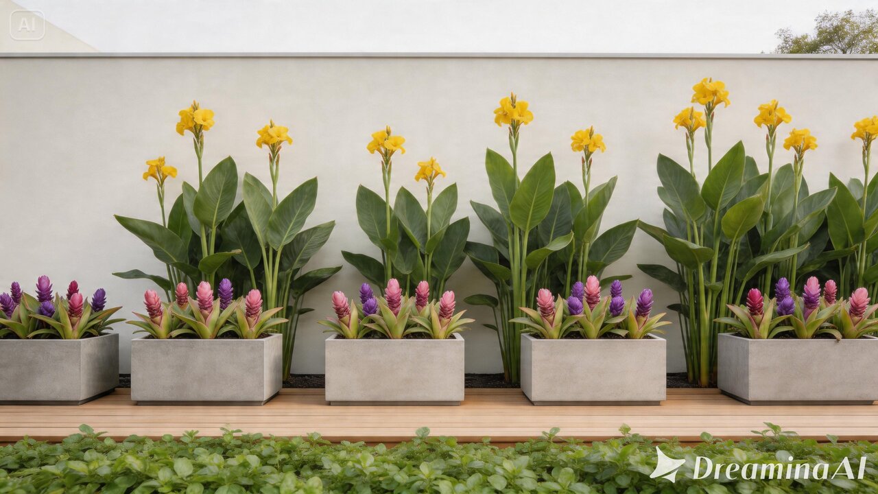 Quer um terraço mais bonito e colorido? Conheça plantas com flores que duram mais e transformam espaços pequenos com praticidade.