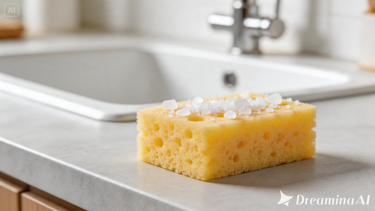 Higienizar a esponja com sal grosso pode aumentar a durabilidade e reduzir bactérias. Saiba como aplicar esse truque simples na rotina.