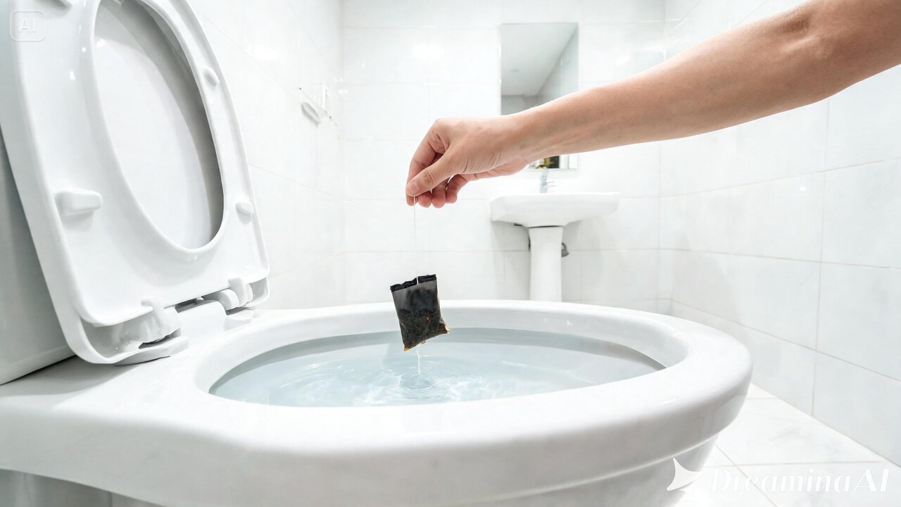 O truque do chá preto no vaso sanitário está viralizando por ajudar na limpeza leve. Saiba como usar sem substituir produtos.