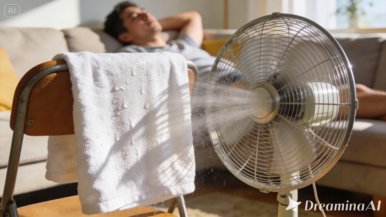 Como criar uma “brisa fresca” com apenas uma toalha: um truque simples para combater o calor que funciona imediatamenteComo criar uma “brisa fresca” com apenas uma toalha: um truque simples para combater o calor que funciona imediatamente