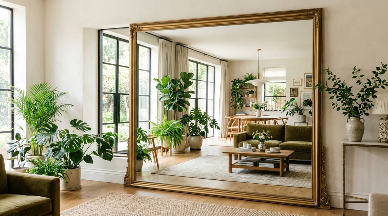 Onde você deve colocar o espelho em casa para não espantar a boa sorte?