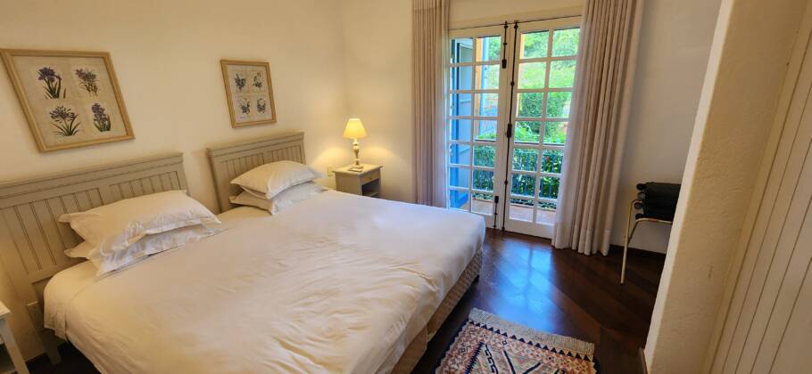 Um dos quartos do Fazenda Sant’Anna Hotel and Wellness