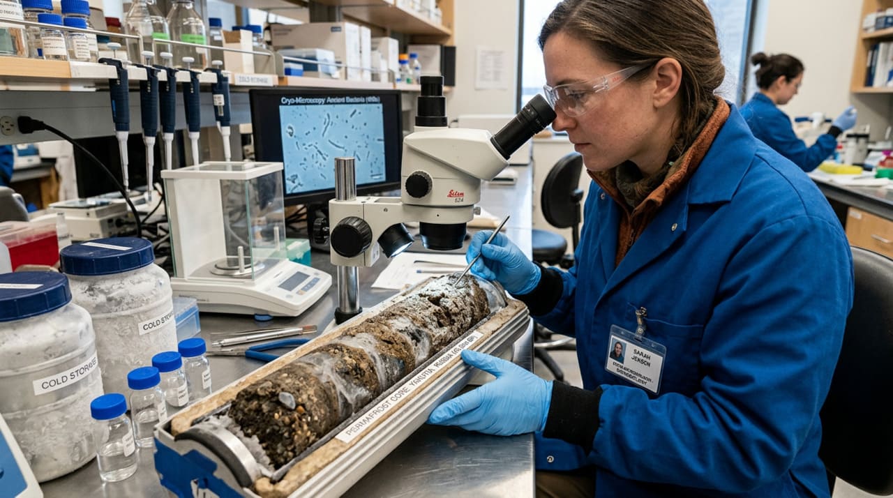 O processo de reativação dos micróbios ancestrais não é imediato