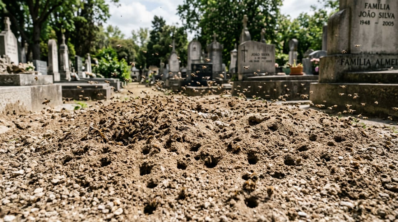 O assunto central refere-se às espécies escavadoras, representadas por centenas de tipos distintos.