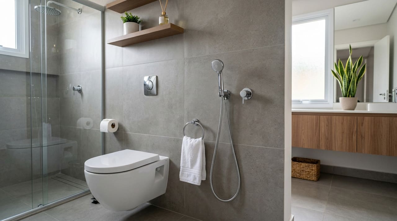 A ducha higiênica é a principal alternativa ao papel higiênico e já se tornou item quase obrigatório em reformas de banheiro no Brasil