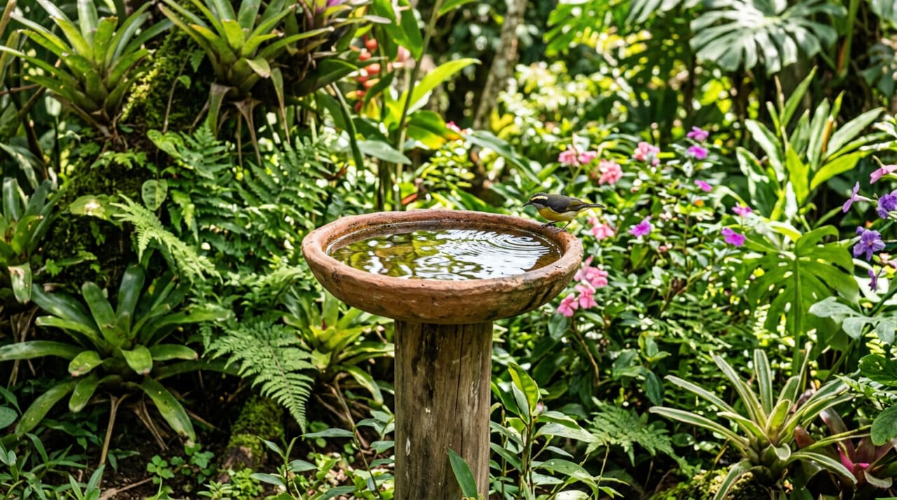A visita e o canto dos pássaros no jardim não são apenas prazerosos: são funcionais