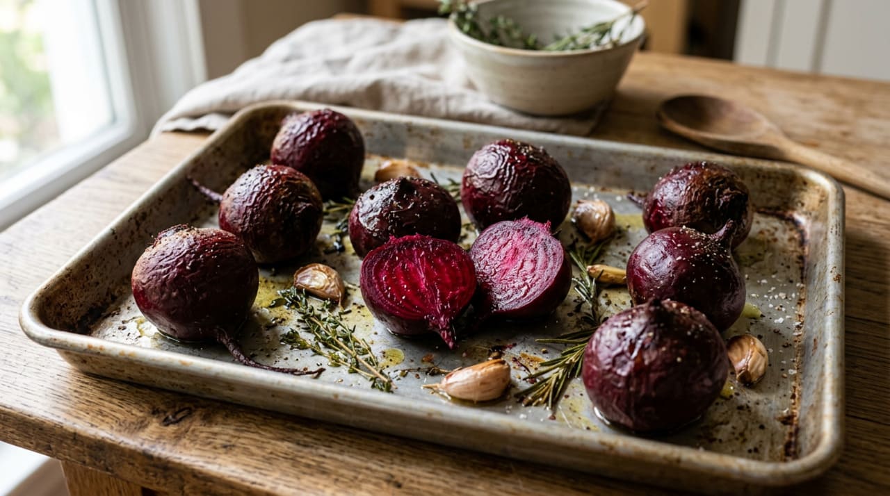 Qual a melhor maneira de cozinhar beterrabas para consevar seus nutrientes?