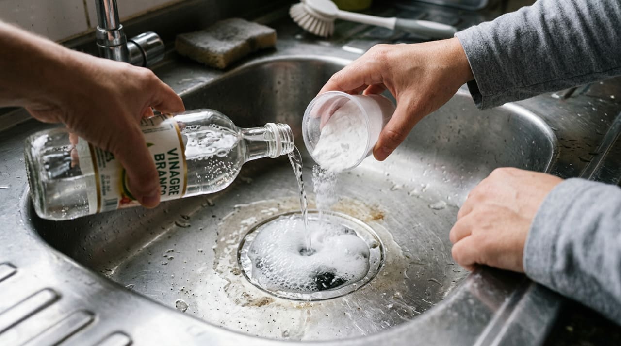 As tubulações perdem vazão quando restos de sabão e gordura criam uma barreira pegajosa internamente