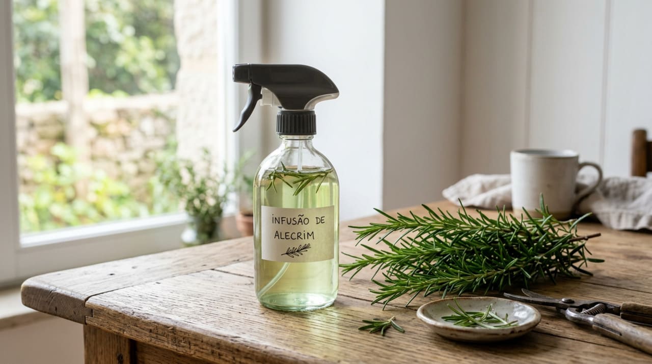 Os usos práticos do alecrim fervido em ambientes domésticos são variados e cobrem desde problemas de odor até bem-estar cotidiano