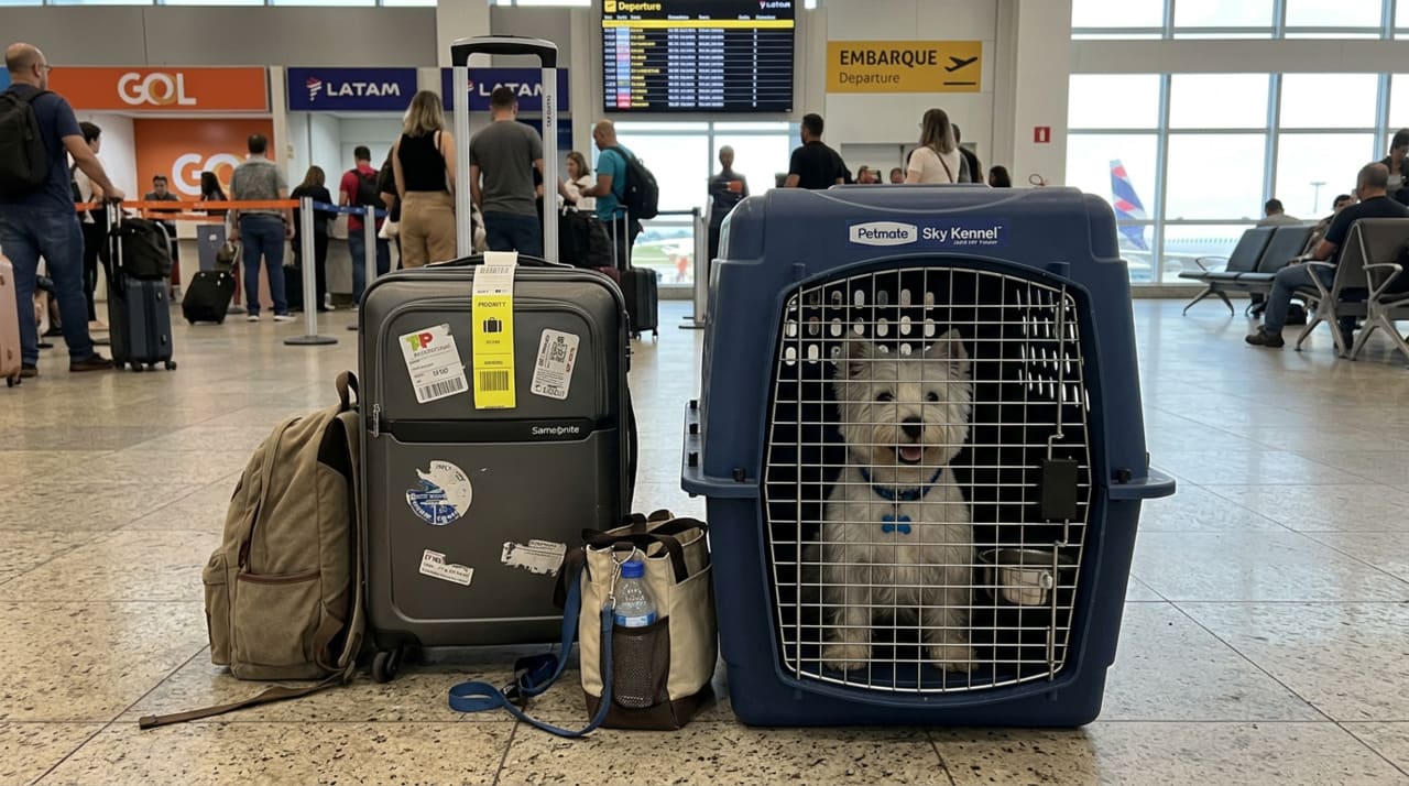 Antes de qualquer deslocamento, especialistas recomendam avaliar se o trajeto é realmente adequado para o animal e se o tempo de viagem é compatível com o perfil do pet