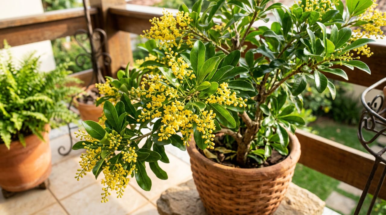 A luminosidade é o fator que mais influencia a floração da Aglaia odorata.