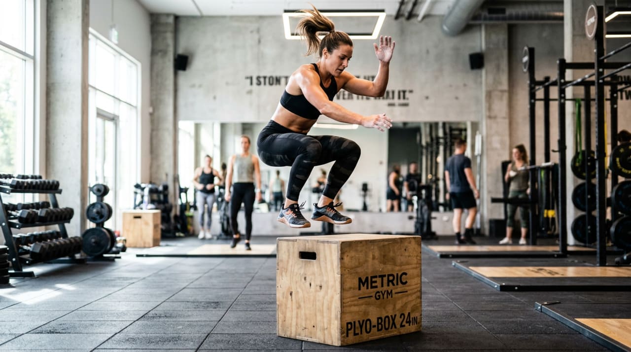 Os exercícios de treinamento de potência costumam envolver grandes grupos musculares e movimentos amplos.