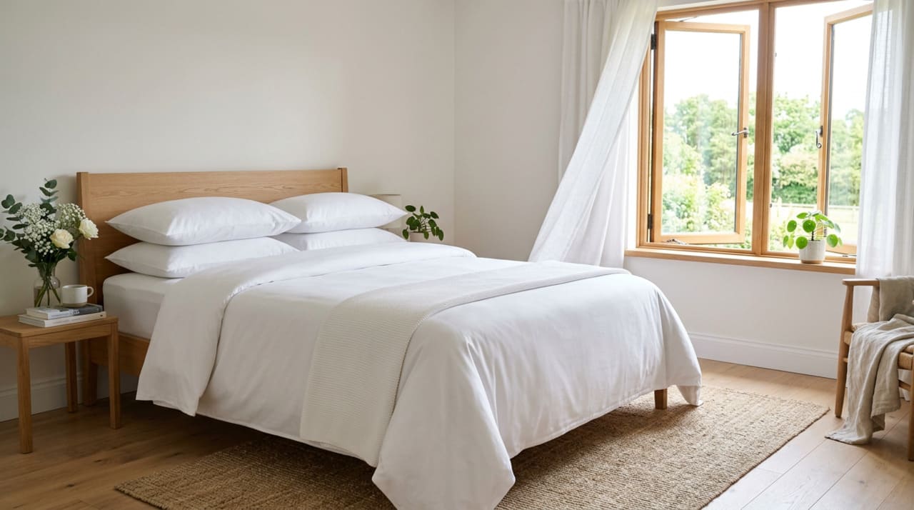 A qualidade superior de um enxoval começa na origem dos fios, pois as fibras têxteis de origem natural possuem propriedades únicas de respirabilidade e absorção