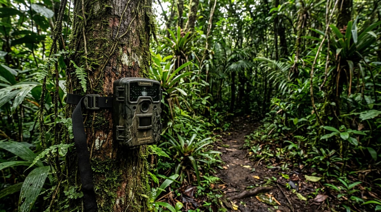 As câmeras de trilha revolucionaram a forma como os pesquisadores monitoram animais silvestres em ambientes de difícil acesso