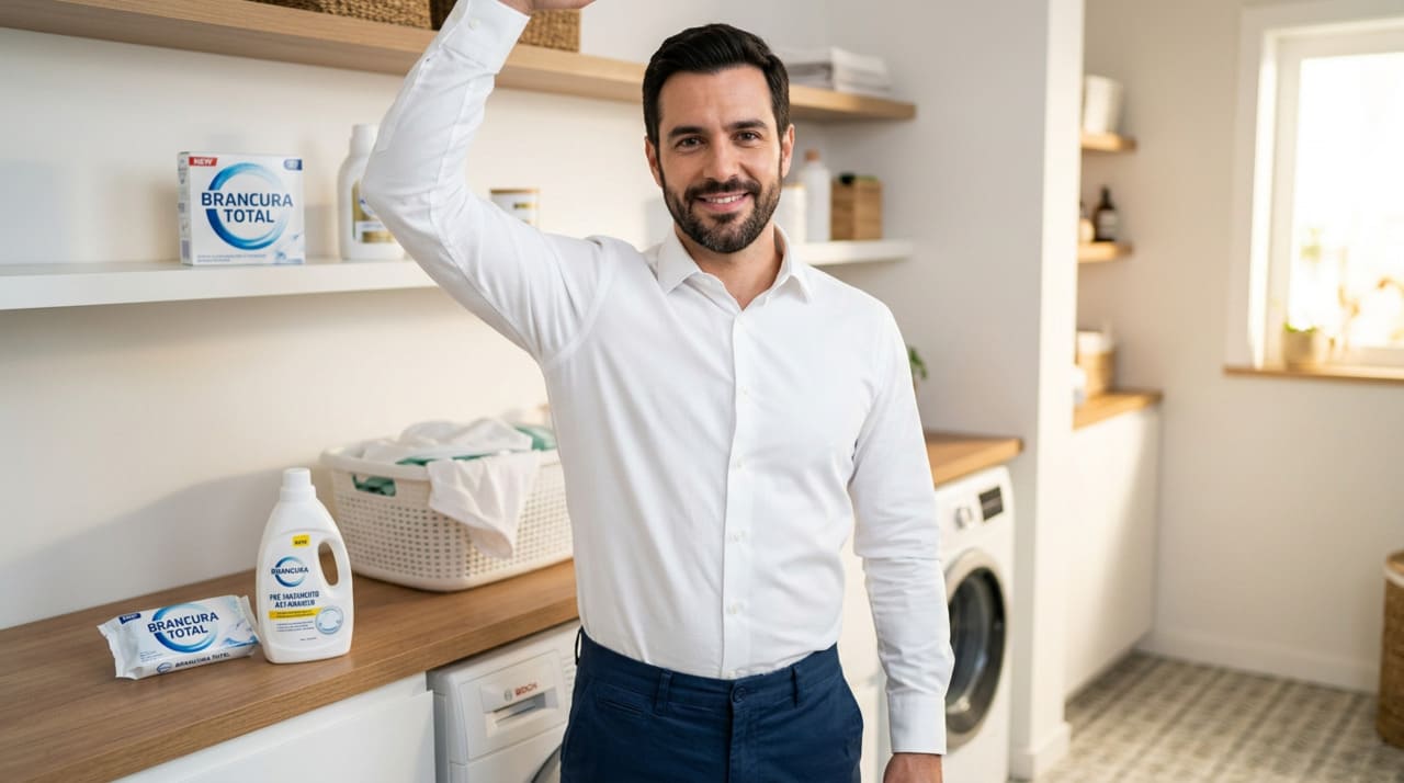 As substâncias presentes nos antitranspirantes, como os sais de alumínio, reagem com as proteínas do suor e criam uma película rígida que se prende aos fios.