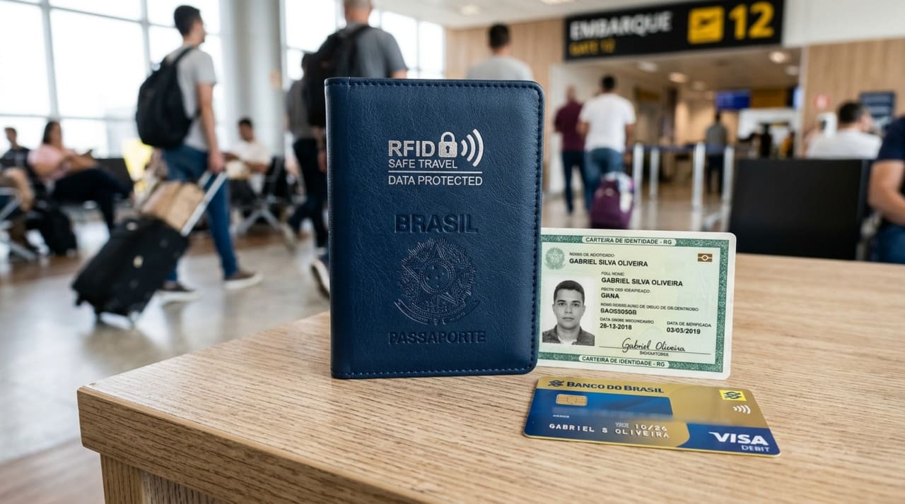 Os passaportes emitidos atualmente são chamados de biométricos ou eletrônicos