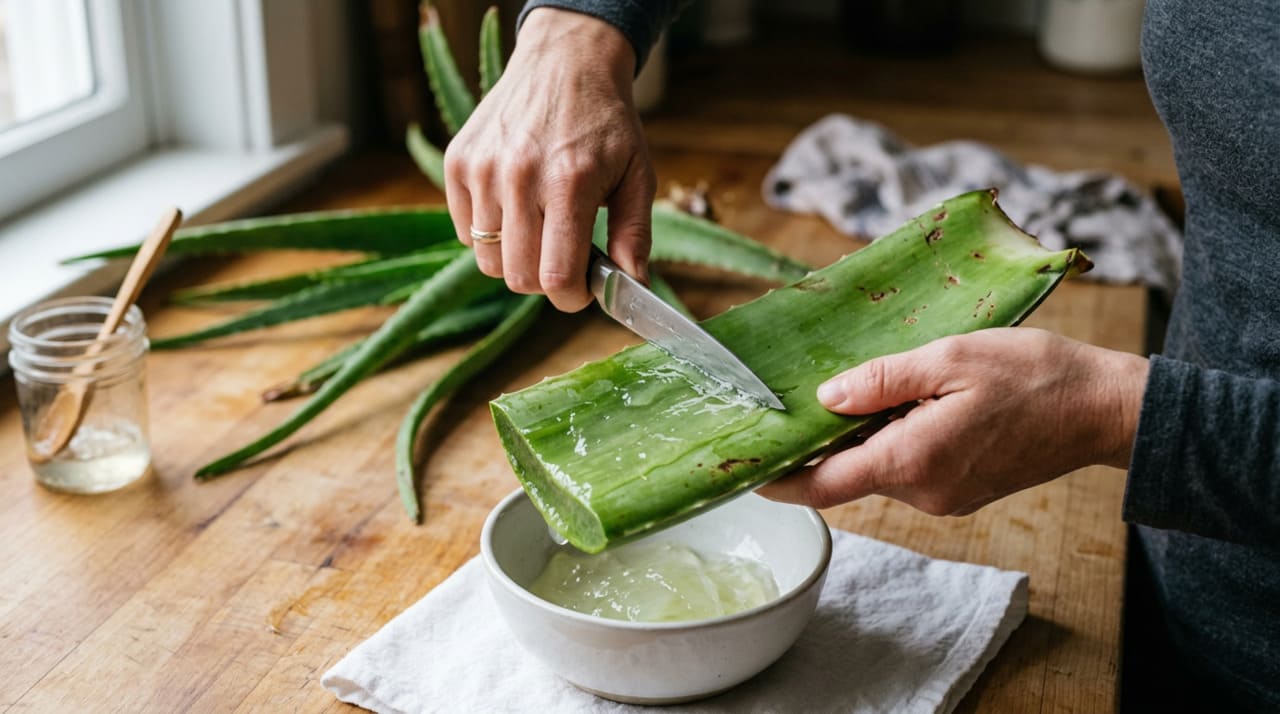 A aloe vera comunica claramente quando algo não está certo