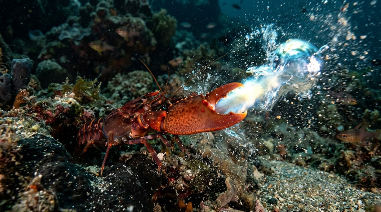 Mais alto que o barulho de aviões: um ser menor que uma unha é o mais barulhento do mundo