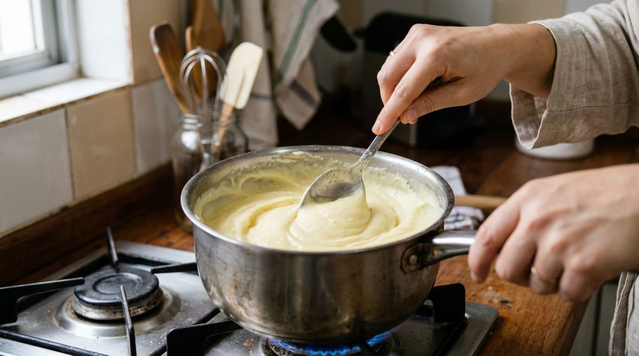 O leite fervendo age de forma completamente diferente sobre a mesma estrutura