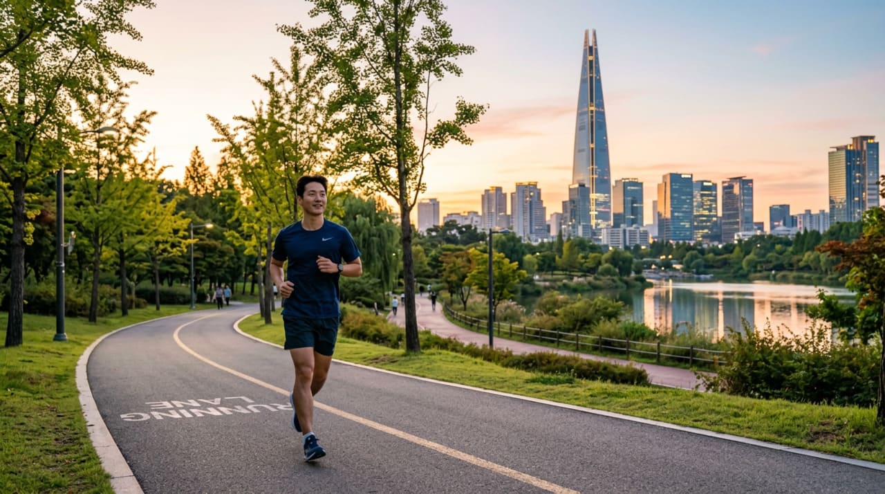 O conceito coreano frequentemente traduzido como singgeol beonggeol running refere-se a uma corrida em ritmo leve