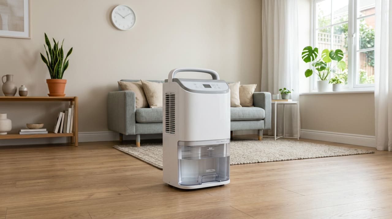 Por diversos momentos, na pressa, acabamos encostando o desumidificador na parede ou atrás de móveis