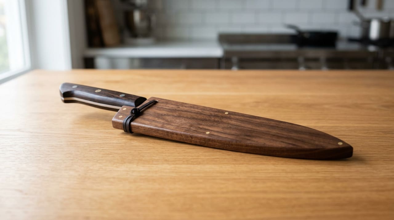 Demorei muito para entender por que a faca japonesa de alto corte não deve ser guardada solta na gaveta com outros talheres