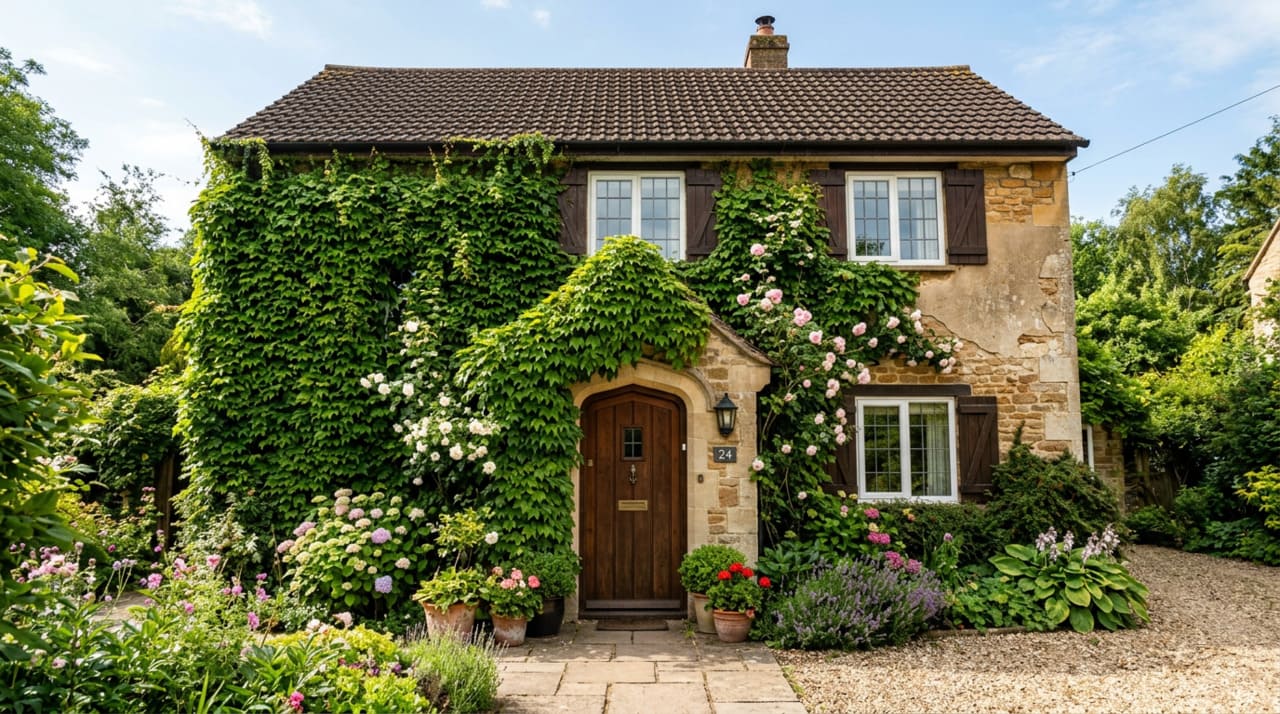 A hera possui estruturas adesivas naturais chamadas radicelas