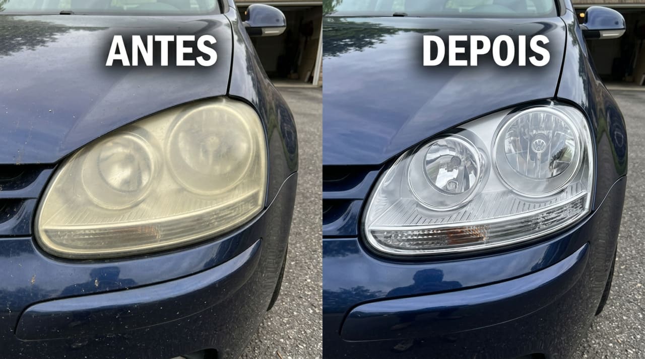 Como restaurar faróis opacos você mesmo