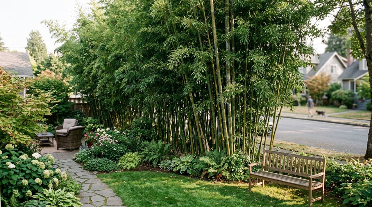 Para transformar o bambu gigante em parede verde, vale encarar o plantio como um pequeno projeto de paisagismo