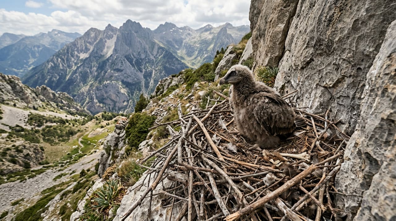 O nascimento do filhote de Abutre-barbudo no Moncayo não aconteceu por acaso
