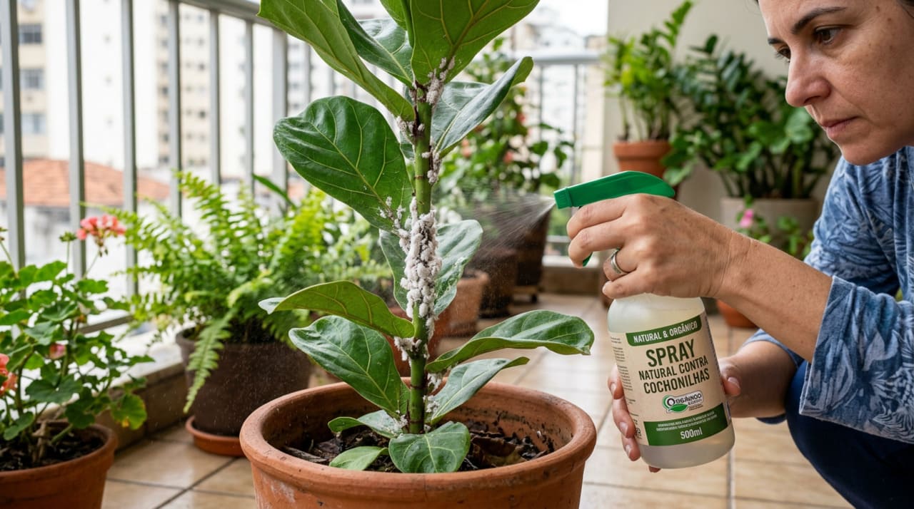 A palavra cochonilha reúne vários insetos que vivem grudados nas plantas, protegidos por uma capinha cerosa ou dura, em forma de algodão, casquinha ou escudo.