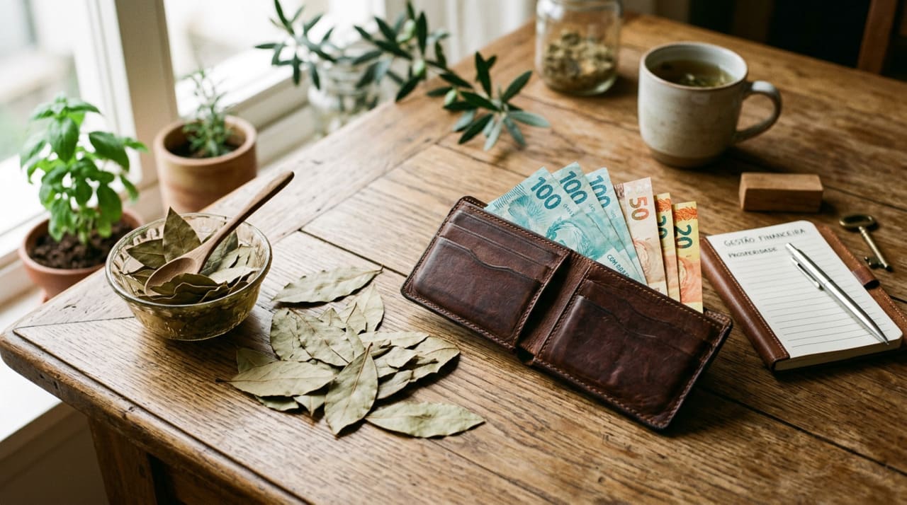 O louro carrega um significado antigo ligado à vitória, à abundância e à realização de objetivos.