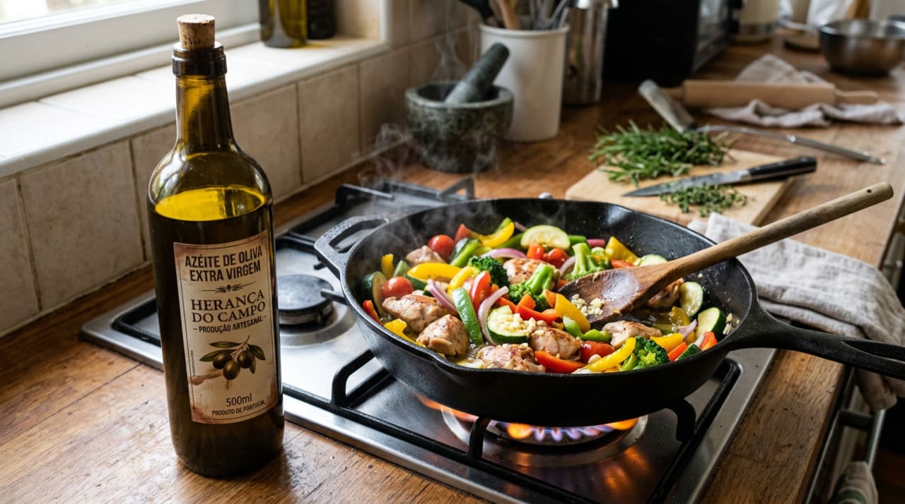 O poder do azeite de realçar sabores está diretamente ligado à sua composição química