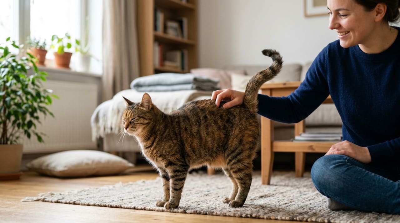 Por que os gatos levantam o rabo tão alto? Um veterinário explica os motivos e como tocá-los