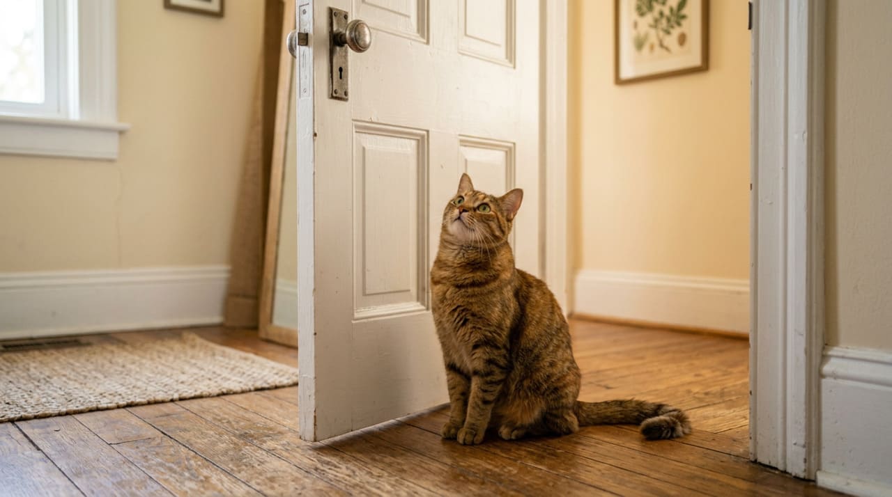 Esse comportamento acontece porque o gato busca a sua presença exclusiva.