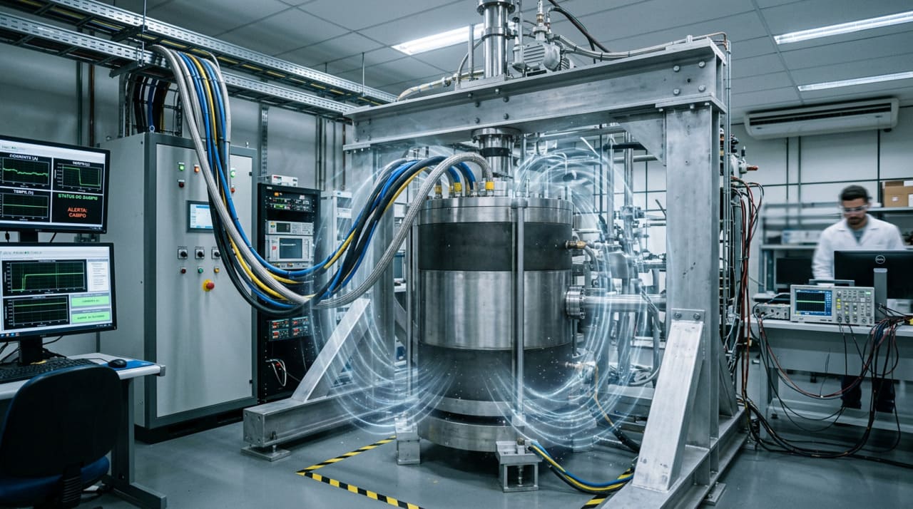 O desenvolvimento de um campo magnético que supera em centenas de milhares de vezes a força natural da Terra abre portas para processos de fabricação antes considerados impossíveis