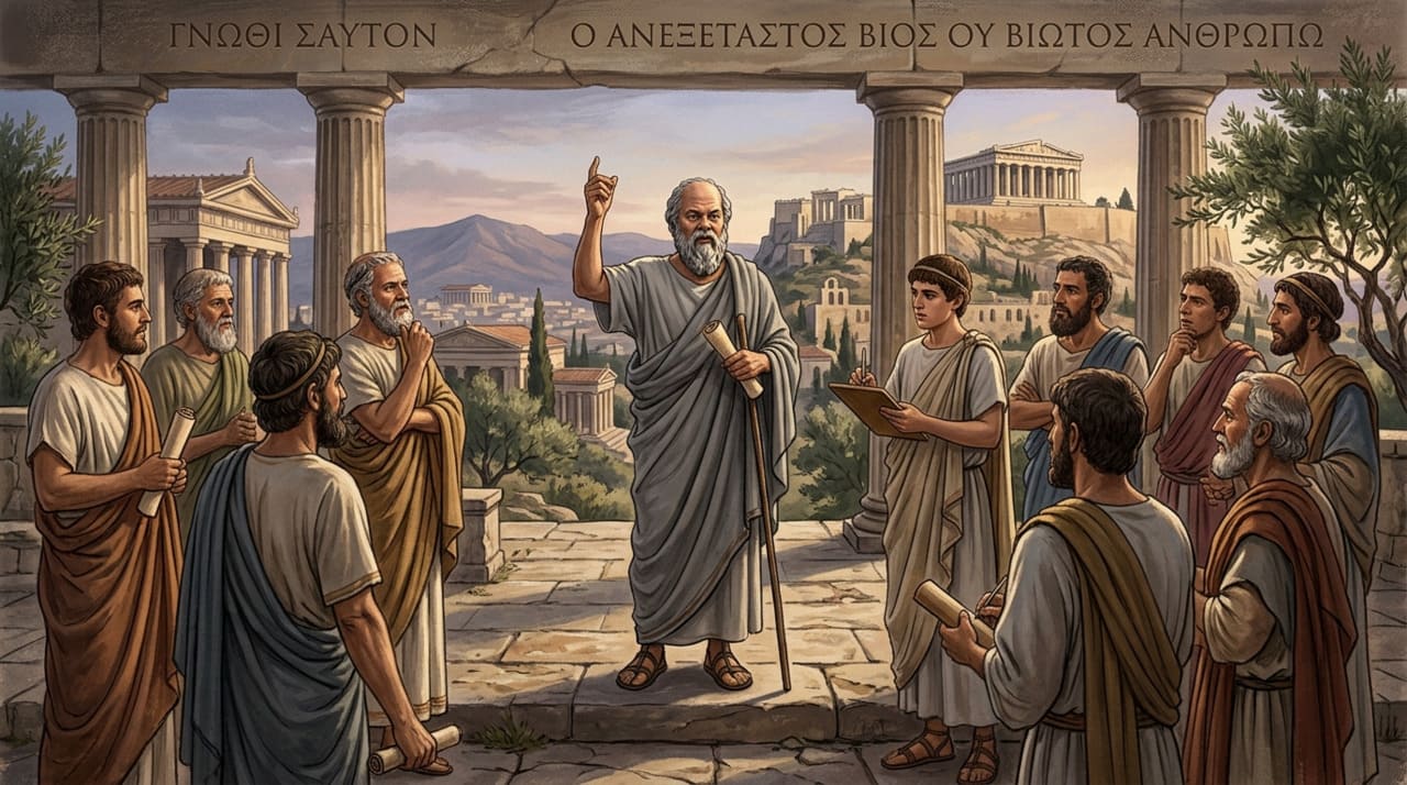 A pressão pela vida coerente que Sócrates descreveu encontra resistências muito concretas no cotidiano contemporâneo