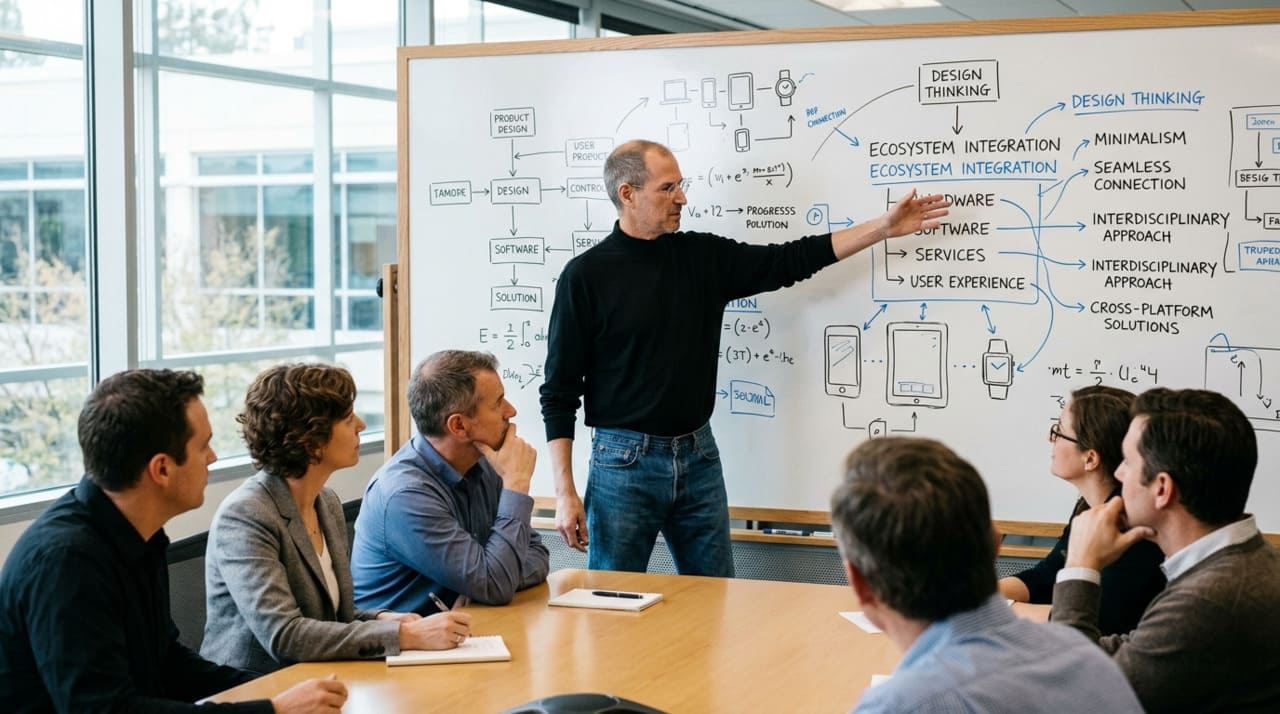 Quando Steve Jobs falou em ver a cidade do 80º andar, ele estava descrevendo o que os especialistas em cognição chamam de visão sistêmica