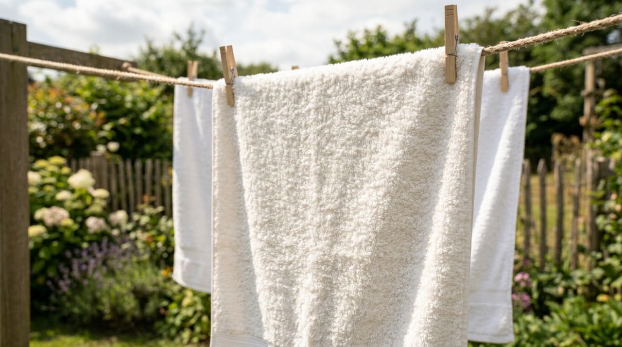 O uso frequente de amaciantes convencionais acaba depositando um resíduo gorduroso persistente sobre a superfície dos tecidos.