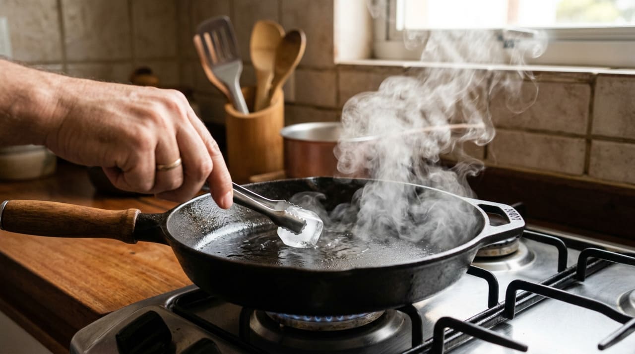 Nem toda frigideira responde da mesma forma ao choque térmico